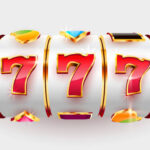 Золотой игровой автомат выигрывает джекпот